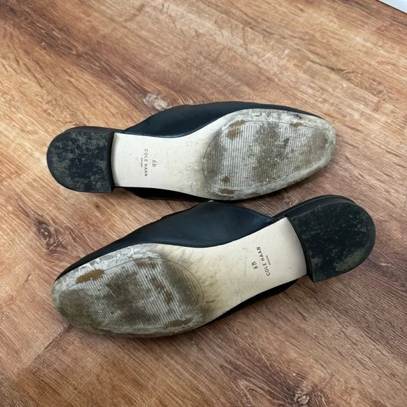 COLE HAAN Leather Mules Round toe shoes - Picture 9 of 9
